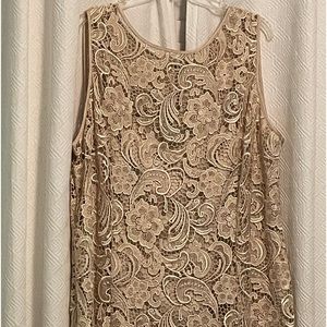 Plus Lace Dress - Mother of the Bride